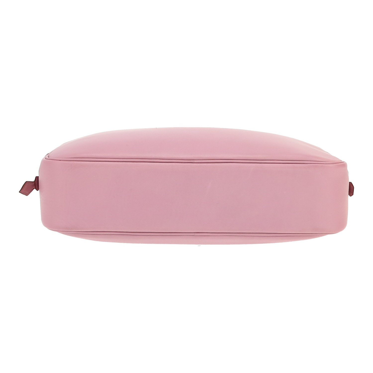 Bolso de mano Hermès  Plume Elan en cuero Box Népal Mauve Pâle - Detail D1