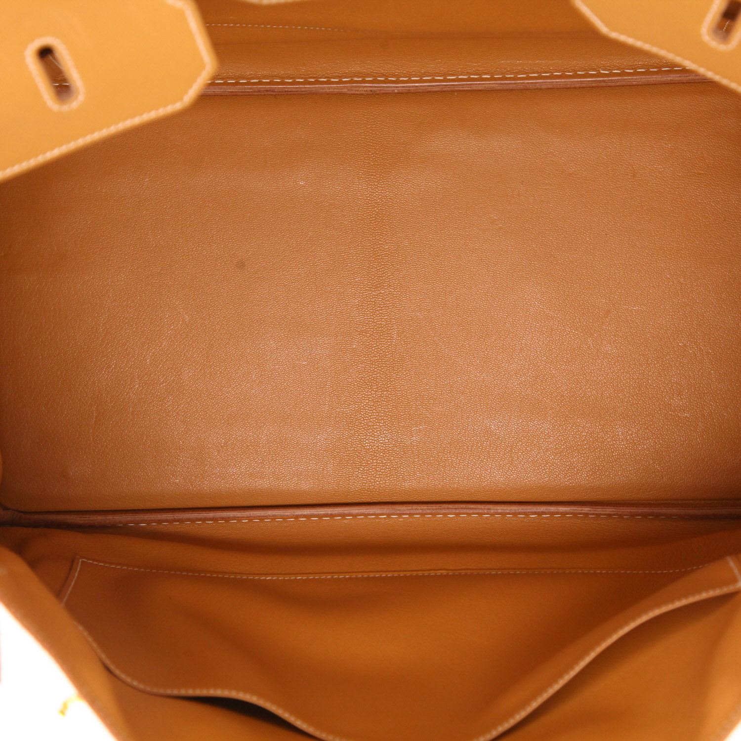 Sac à main Hermès  Birkin 40 cm en cuir naturel - Detail D3