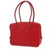 Hermès  Mini Plume handbag  in red Garance togo leather - 00pp thumbnail