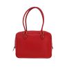 Hermès  Mini Plume handbag  in red Garance togo leather - 360 thumbnail