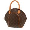 Borsa Louis Vuitton  Ellipse modello piccolo  in tela monogram marrone e pelle naturale - 00pp thumbnail