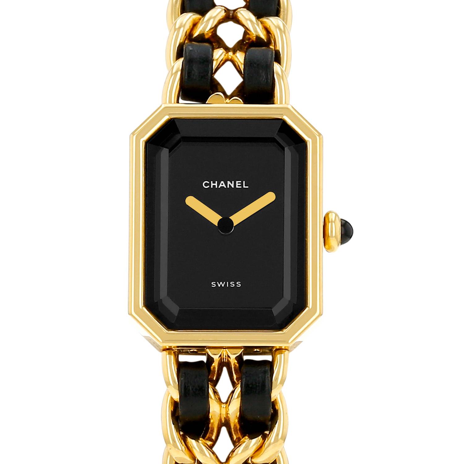Chanel Première size XL in gold plated Ref: Chanel - H0001 Circa 1990