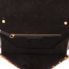 Sac bandoulière Dior  Dioraddict en cuir noir brodé de perles multicolores - Detail D3 thumbnail