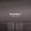 Chanel  Timeless Jumbo shoulder bag  in grey quilted leather - Detail D2 thumbnail