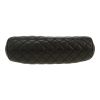Pochette Chanel  Mademoiselle en cuir matelassé noir - Detail D1 thumbnail
