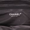 Pochette Chanel  Mademoiselle en cuir matelassé noir - Detail D2 thumbnail