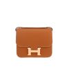 Bolso de mano Hermès  Constance mini  en cuero epsom color oro - 360 thumbnail