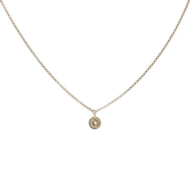 Collier Hermès Gambade en or rose et diamant