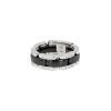 Bague articulée Chanel Ultra moyen modèle en or blanc, céramique et diamants - 00pp thumbnail