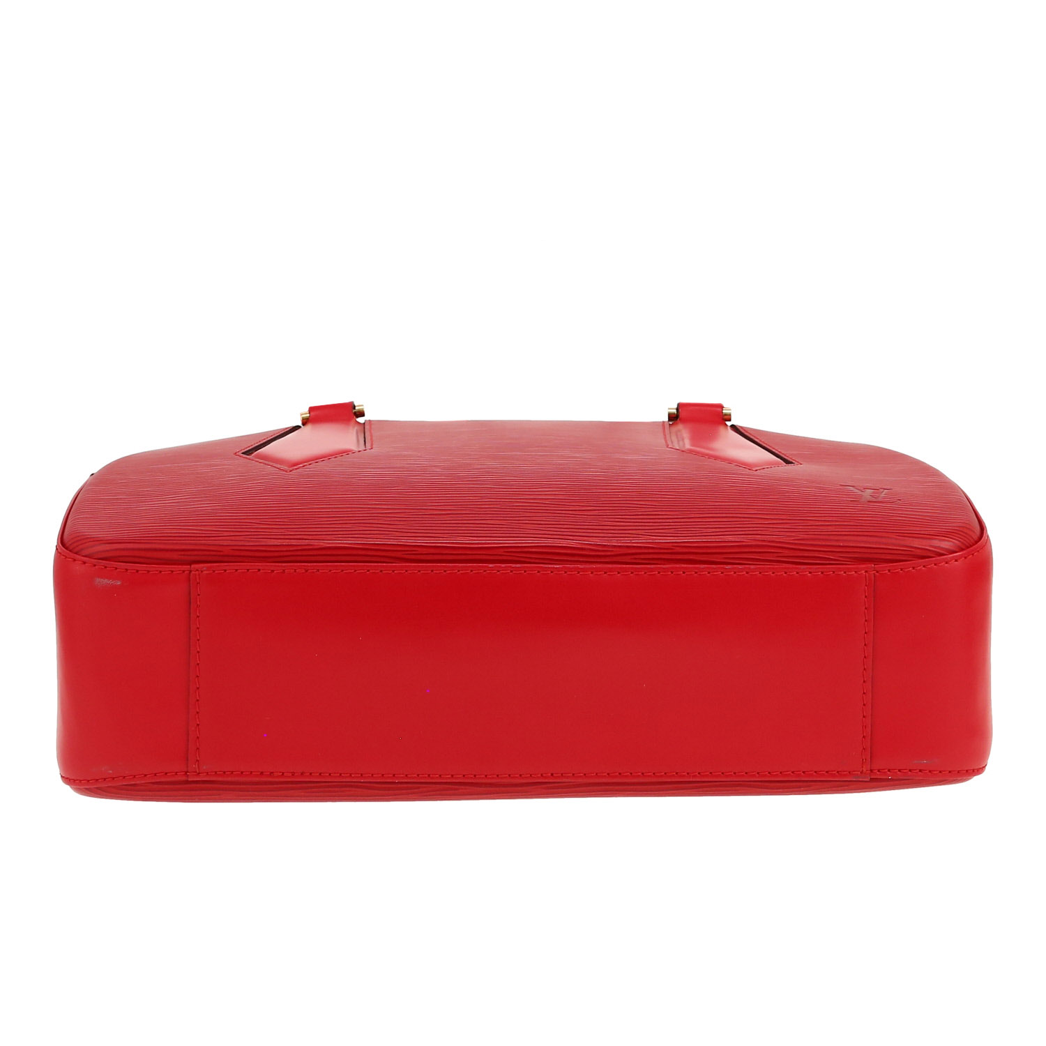 Sac à main Louis Vuitton  Voltaire en cuir épi rouge - Detail D1