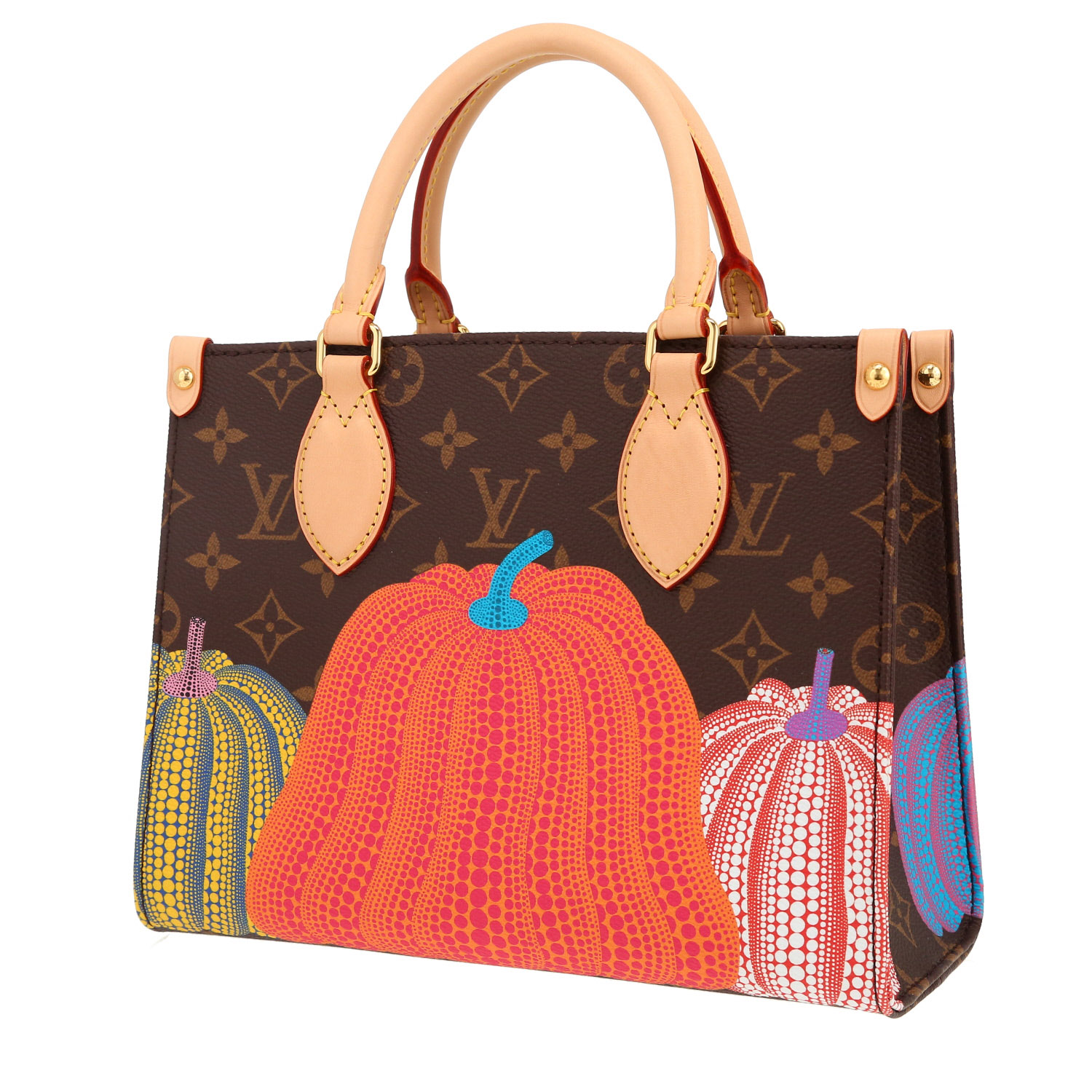 Borsa Louis Vuitton  Onthego in tela monogram marrone - Detail D5