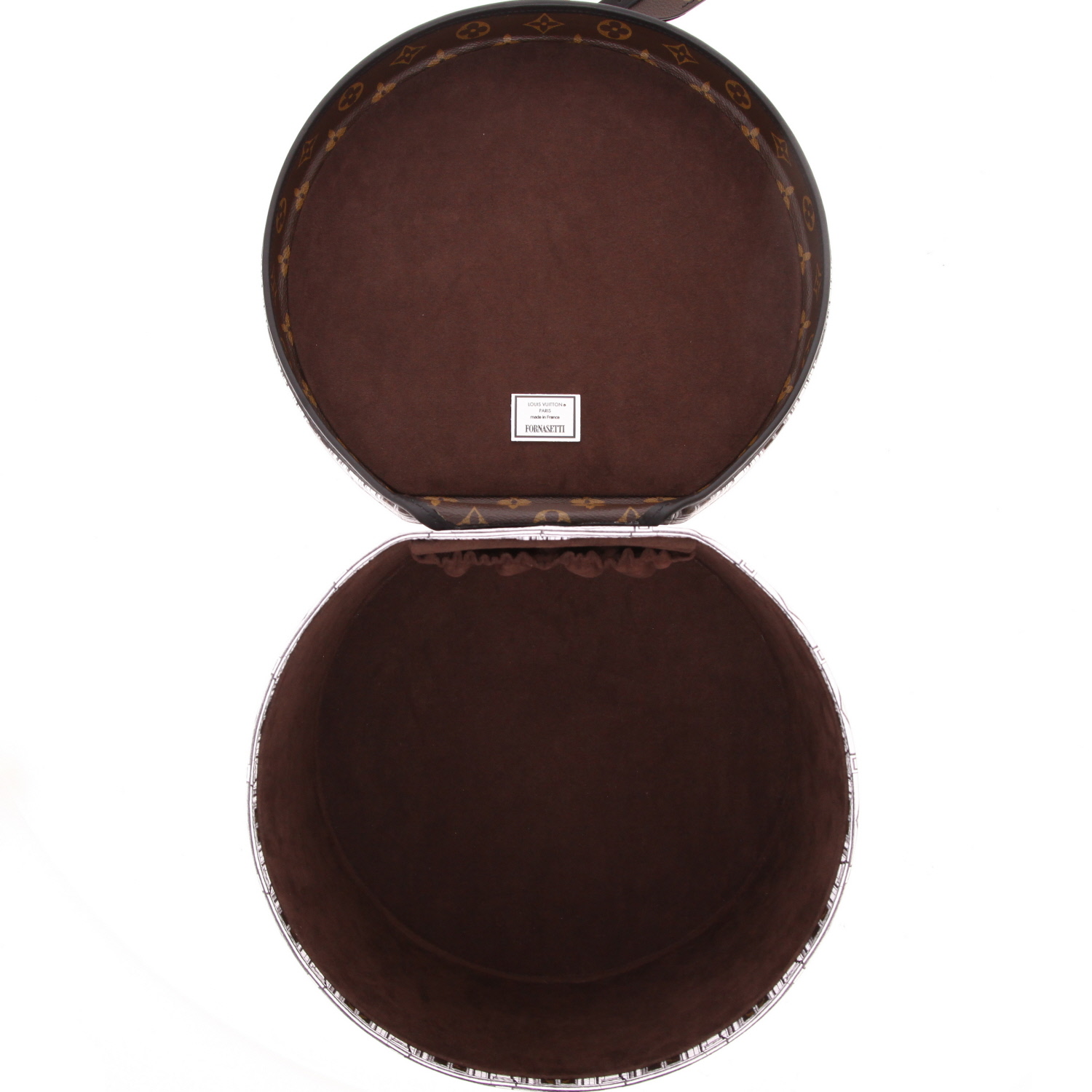 Louis Vuitton X Fornasetti  Boîte chapeau en toile monogram enduite - Detail D3