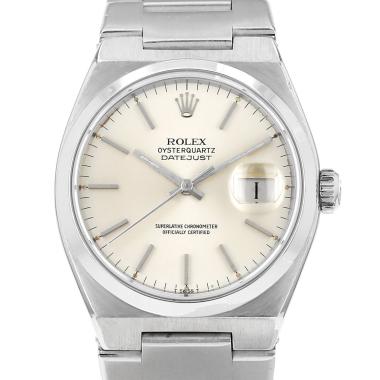 Montre Rolex Oysterquartz Datejust en acier Ref: Rolex - 17000A  Vers 1978