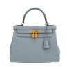 Borsa Hermès  Kelly 28 cm in pelle Evercolor Bleu Lin - 360 thumbnail