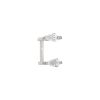 Bijou d'oreille Repossi  en or blanc et diamants - 00pp thumbnail