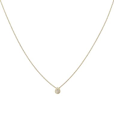 Collier Boucheron Serpent Bohème modèle XS en or jaune et diamants