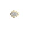 Bague Vintage  en or jaune, platine et diamants - 360 thumbnail