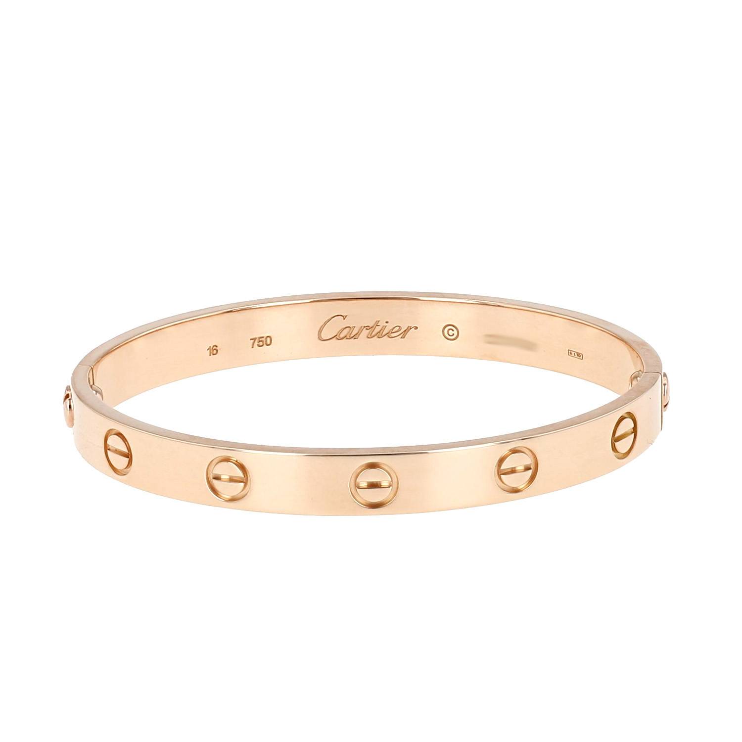 Cartier Love bracelet in pink gold