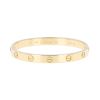Bracelet Cartier Love en or jaune, taille 16 - 00pp thumbnail