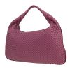 Sac à main Bottega Veneta  Veneta en cuir intrecciato rose - 00pp thumbnail