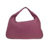 Borsa Bottega Veneta  Veneta in pelle intrecciata rosa - 360 thumbnail