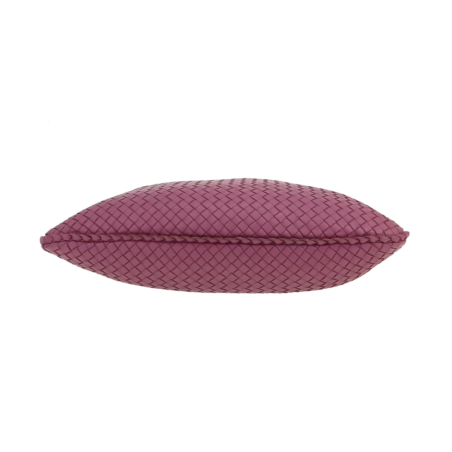 Borsa Bottega Veneta  Veneta in pelle intrecciata rosa - Detail D1