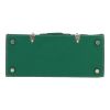 Borsa a tracolla Goyard  Saigon in tela Goyardine verde e pelle verde - Detail D1 thumbnail