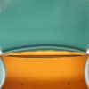 Borsa a tracolla Goyard  Saigon in tela Goyardine verde e pelle verde - Detail D3 thumbnail