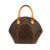 Louis Vuitton  Ellipse small model  handbag  in brown monogram canvas  and natural leather - 360 thumbnail