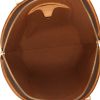 Louis Vuitton  Ellipse small model  handbag  in brown monogram canvas  and natural leather - Detail D3 thumbnail
