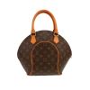 Louis Vuitton  Ellipse small model  handbag  in brown monogram canvas  and natural leather - 360 thumbnail