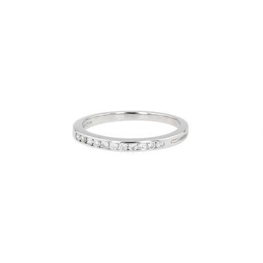 Alliance Tiffany & Co  en platine et diamants