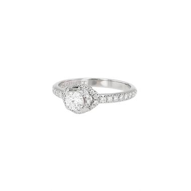 Chaumet Liens d'Amour ring in platinium and diamonds