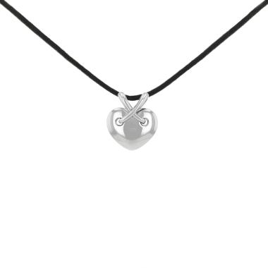 Colgante Chaumet  modelo grande de oro blanco