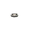 Anello flessibile Chanel Ultra modello in oro bianco e ceramica - 360 thumbnail