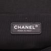 Chanel  Boy medium model  shoulder bag  in grey, yellow and black canvas - Detail D2 thumbnail