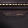 Borsa Celine  Trapeze in pelle nera e Veau velours nero - Detail D2 thumbnail