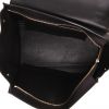 Borsa Celine  Trapeze in pelle nera e Veau velours nero - Detail D3 thumbnail