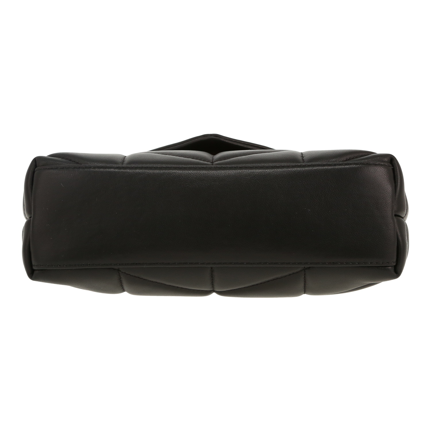 Borsa a tracolla Saint Laurent  Puffer Toy in pelle trapuntata nera - Detail D1