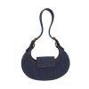 Borsa Fendi  Cookie mini  in tela denim blu - Detail D4 thumbnail