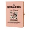 Olympia Le-Tan A Rebours A Rebours pouch  in pink canvas - 00pp thumbnail