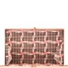 Pochette Olympia Le-Tan A Rebours A Rebours in tela rosa - Detail D4 thumbnail