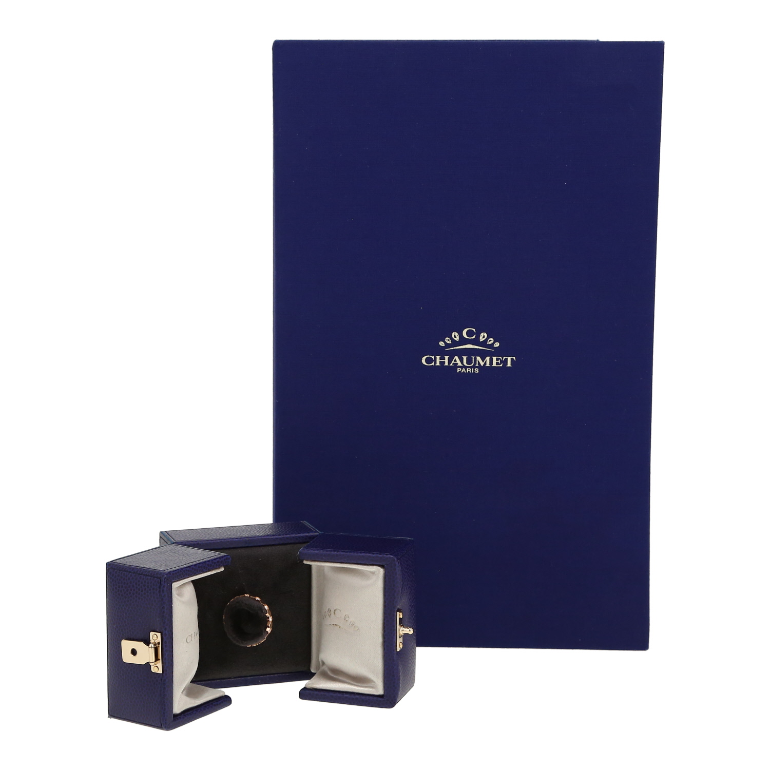 Chaumet Bee my Love small model ring in pink gold and diamonds - Detail D2