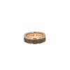 David Yurman Streamline ring in pink gold and diamonds - 360 thumbnail