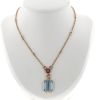 Collana Bulgari Musa in oro rosa, topazio e tormalina - 360 thumbnail
