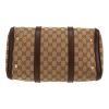Gucci  Boston handbag  in beige "sûpreme GG" canvas  and brown leather - Detail D1 thumbnail