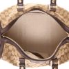Gucci  Boston handbag  in beige "sûpreme GG" canvas  and brown leather - Detail D3 thumbnail