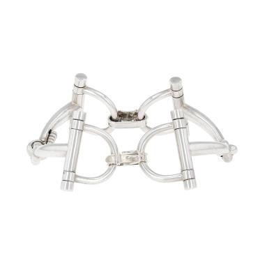 Bracciale mobile Hermès Mors in argento