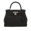 Bolso de mano Hermès  Kelly 28 cm en cuero togo negro - 360 thumbnail