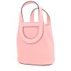 Hermès  In-The-Loop handbag  in Rose Sakura leather taurillon clémence - 00pp thumbnail